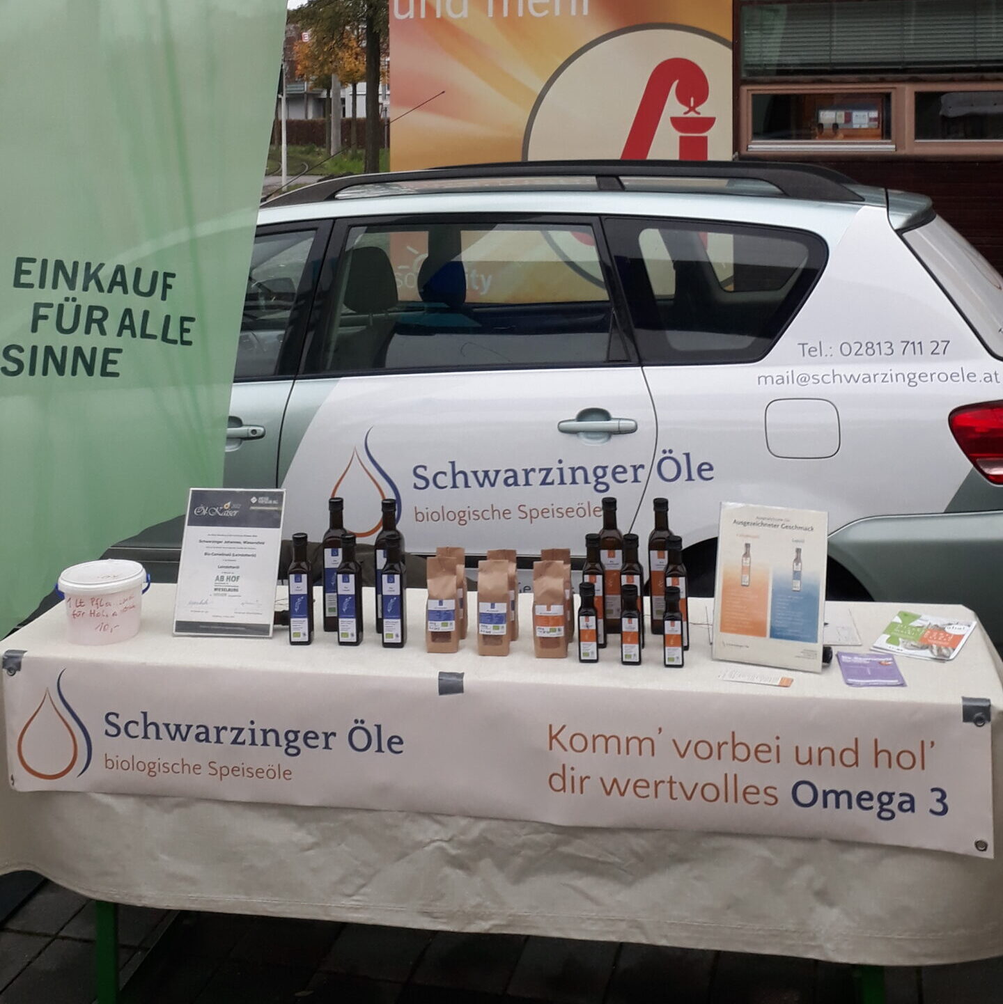 Schwarzinger Öle am Bio-Bauernmarkt solarCity 6